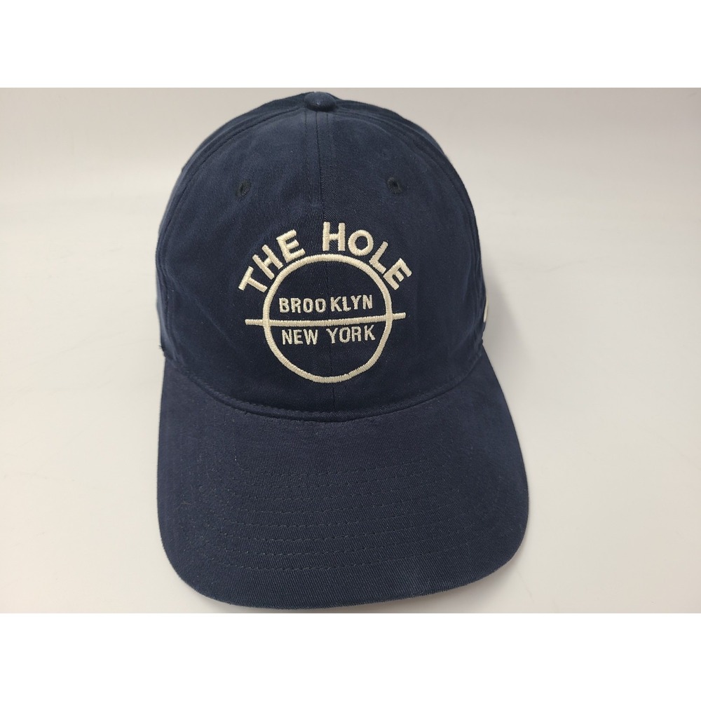 Nike The Hole‎ Brooklyn New York Battlegrounds 40 Flex Fitted OSFA Hat Cap Blue